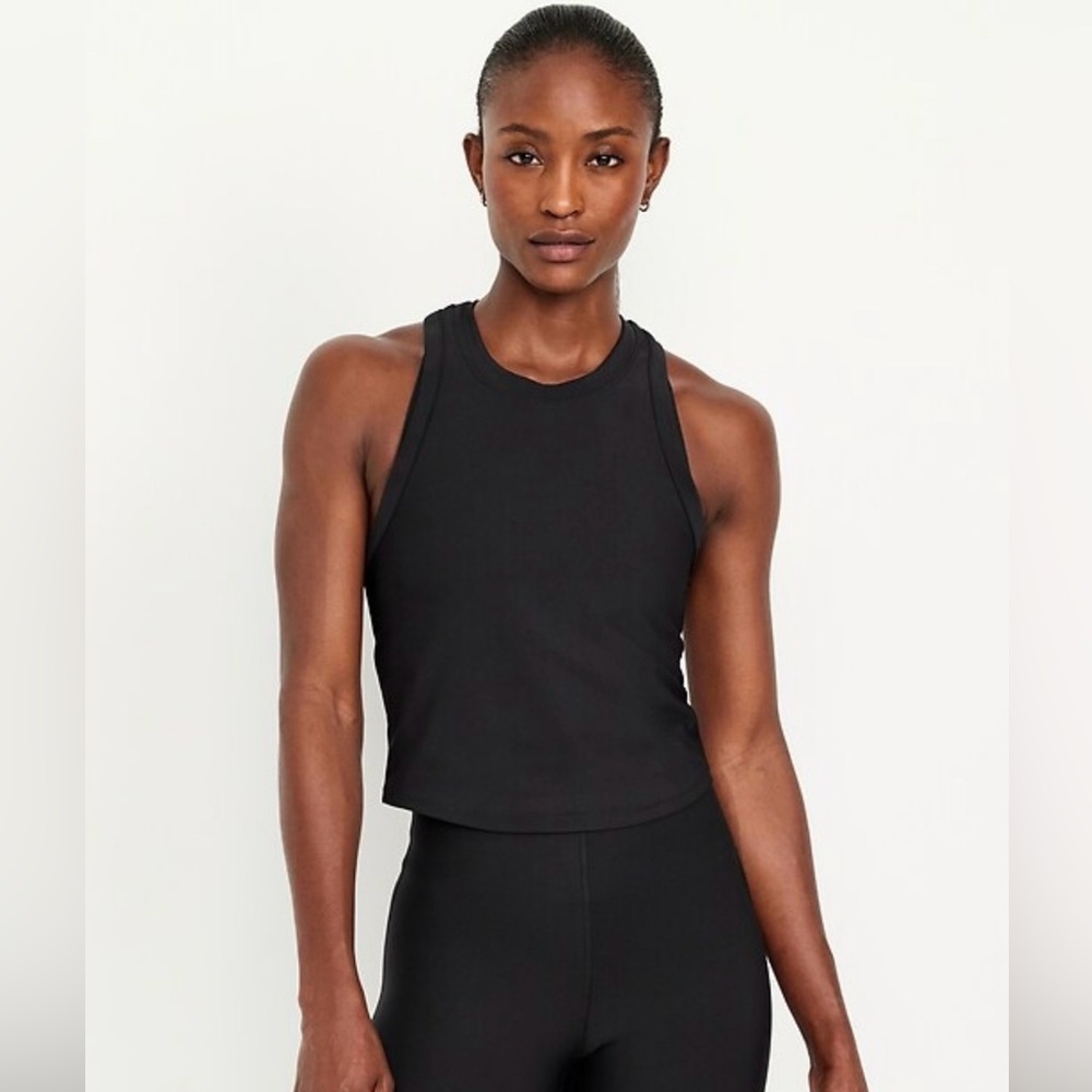 Old Navy Active XSP Women’s Powersoft Go-Dry Black Tank Top